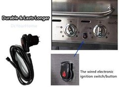2 Outlet Electronic Igniter Kit for Char-Broil G511-0055-W1 2 Electrode Separ…
