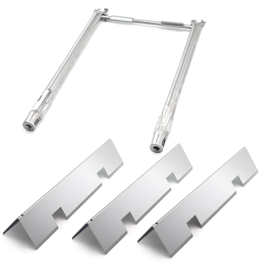 Spirit E-210 7635 Flavorizer Bars and 69785 Grill Burner for Weber Spirit I &…