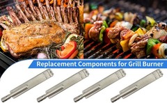 4-Set Heavy Duty Cast 304 Stainless Steel 16″ Grill Burners for Bull