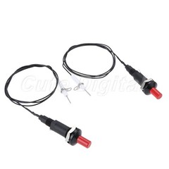 2Pcs x Piezo Spark Ignition Set 1m Wire 200℃ Resistance For Gas Camping Stove