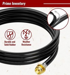 F273704 12 Ft Propane Heater Hose POL Fitting ..