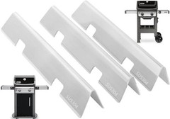Flavorizer Bars for Weber Spirit 2 Grill Replacement 15.3 x 3.5 x 2.5in Silver