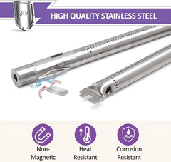 18″ Burner Tube Kit for Weber Spirit 300 E310 E320 S310 S320 E330 S330 Gas Grill