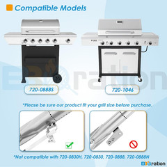 DHL-128-6Q Grill Igniters Kit for Nexgrill 720-0888S Replacement Parts, 6 Outlet