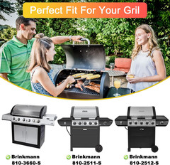 Grill Replacement Parts for Brinkmann 810-2511-S 810-2512-S, Repair Kit for 810-