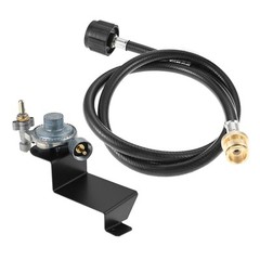 1 x 80477 Gas Grill Valve Regulator with 4FT Propane Hose Fit For Weber 51249998