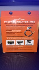 Blackstone Propane Hose Adapter – Black & Orange Propane Adapter Hose