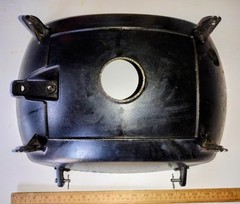 USED OEM Weber Grill BBQ Part Q120 Q 120 150-081-03 Bottom Shell 41669