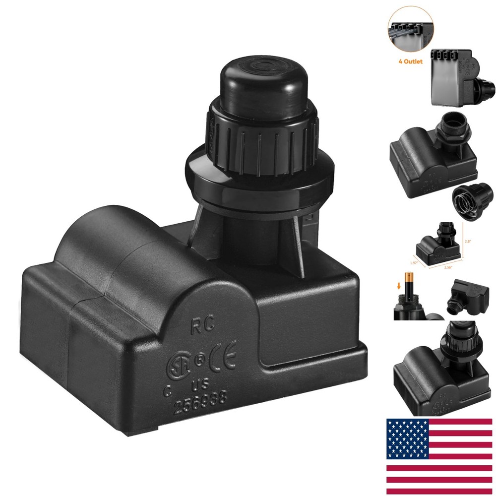 Durable Universal Grill Igniter – 4 Outlet Push Button for Top Grill Brands