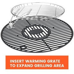 19.5″ Cast Iron Grill Parts for Akorn, Pit Boss, Louisiana, Char-Griller Kamado