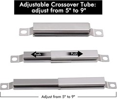 Grill Replacement Parts for Charbroil Advantage Series 3 Burner 463343015, 46364