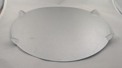 MASTERBUILT Electric Veranda GRILL REFLECTOR PLATE Round Silver 10.5″ NEW