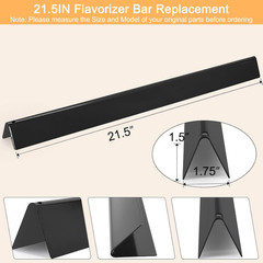 21.5″ Porcelain Flavorizer Bars 7534 7535 for Weber Spirit 200 E210 S210 Side