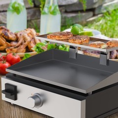 Universal Grill Foldable Warming Rack/Shelf for Blackstone 1 Pack, Silver