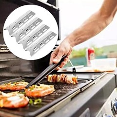 Gas Grill Heating Plates Replacement 4pcs for Consistent Results 92071