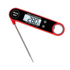Meat Thermometer – Instant Read Digital Cooking for Red and Black