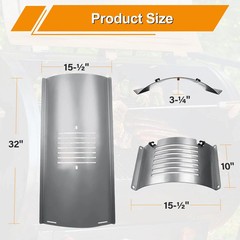 Flame Broiler Kit for Pit Boss PB1600, PB1150, PB1100, PB1000 Series and Pro …