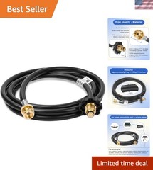 10FT Heavy-Duty Propane Hose for Mr Heater Buddy Series – Leak-Proof Adapter