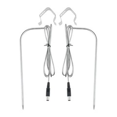 MOOTVGOO 2 Pack Temperature Meat Probe Replacement for Rec Probe, Silver