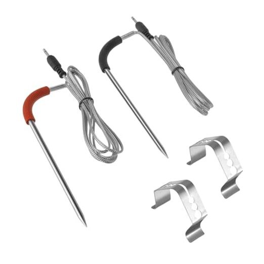 Meat Probe Replacement for Pellet Grills, 2.5mm Plug Temperature Probe