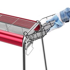 Efficient Hanging Design Iron Storage Basket for Clutter free Countertops