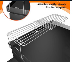 Grisun Griddle Warming Rack for Blackstone 28″ and 36″ Griddles – Adjustable