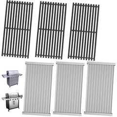 Emitter Plates and Cooking Grates 17″L X 9.8″W for Charbroil Commercial