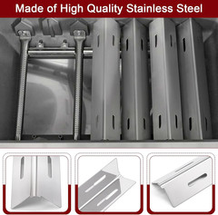 Grill Heat Plates Burner Tube Replacement for Napoleon Prestige 500 P500RSIBPK-3