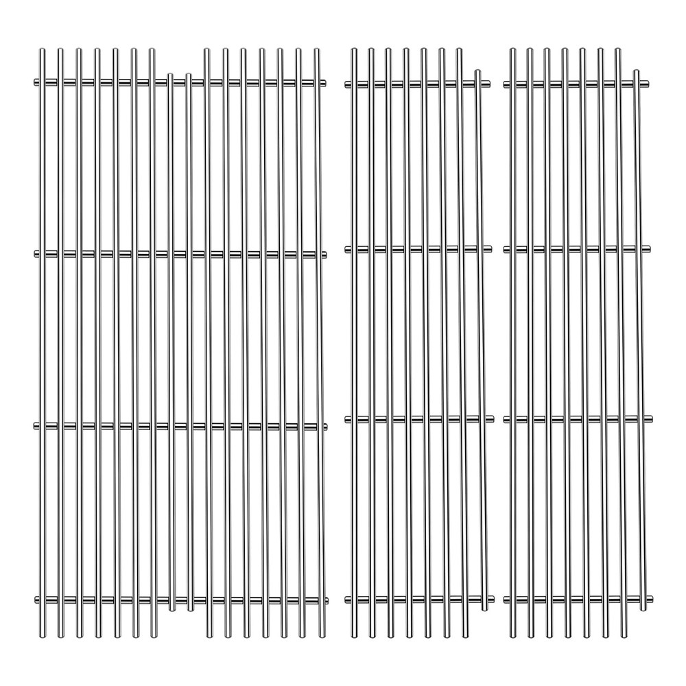 1 Pack 54911 Cooking Grid Grates with 2 Pack 54921 for Viking VGBQ 30 in T Se…