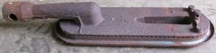 used Kenmore Grill Part 29551 Cast Iron Burner 141.15223, 141.152230, 141.16221