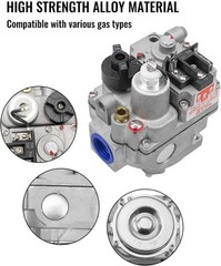 700-506 Gas Valve 720000 BTU/H Fit for Robertshaw 700 Series, Combination…
