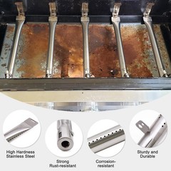 Adviace Grill Parts Kit Compatible with Dyna-Glo Dynaglo DGF510SBP DGF493BNP,…