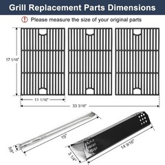 Grill Replacement Parts for Nexgrill 720-0882A Evolution Infrared plus 5-Burner