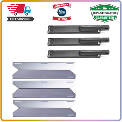 Replacement Burners and Heat Plates for Jenn Air Gas BBQ Grill 7200062 7200063