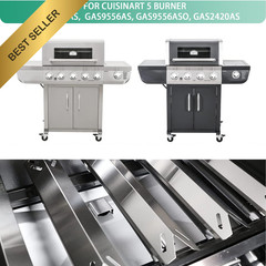 Cuisinart GAS9556AS Grill Burner Heat Plate Replacement For 5 Burner Propane