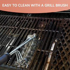 Gcostar Cast Iron Cooking Grates for Dynaglo DGH450CRP DGH450CRP-D DGF493BNP DGH