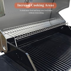 Grill Warming Rack for Charbroil Performance Tru-Infrared 3 3 Burners