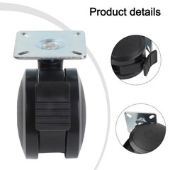 Replacement Locking Casters Set for Weber Grill Models 46110001 46810001