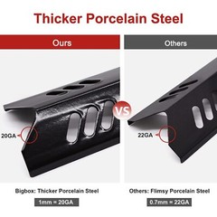 15″ Grill Heat Shields for Dyna-Glo DGF510SBP Backyard Grill Set of 4 Plates