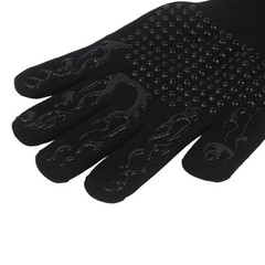 Heat Resistant Barbecue Gloves With Extended Cuff For Grilling And Oven Use