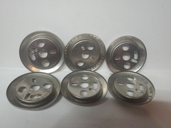6 Barbecue BBQ Knob Bezels Kit • Charbroil Griddle & Burner Natural Gas