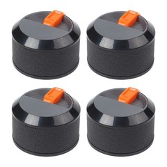 Electroplated Knobs for Cooking Set of 4 Stylish and Grill Accessories