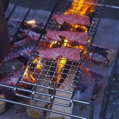 CAMPINGMOON 304 Stainless Steel Cooking Grates For Camping Stove Grill MTGG