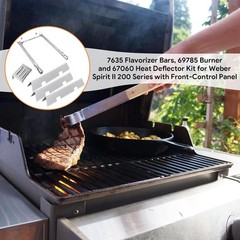 Kit Quemadores y Barras Flavorizer para Weber Spirit II 200 E210 S210 210