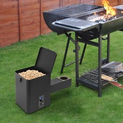 Pellet Smoker Hopper Assembly Kit Electric Wood Grill Part Hopper Conversion Set