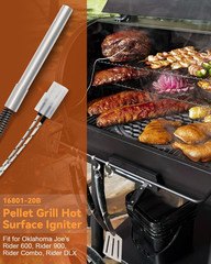 Hot Rod Igniter for Oklahoma Joe’S Rider 600 900 Combo DLX Pellet Grill 200W