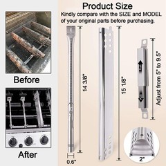 Grill Replacement 15 1/8″ X 2″ for Charbroil Advantage, 3Burner