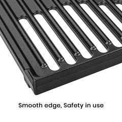 Stanbroil Cast Iron Grill Cooking Grates Replacement Parts for Coleman Black