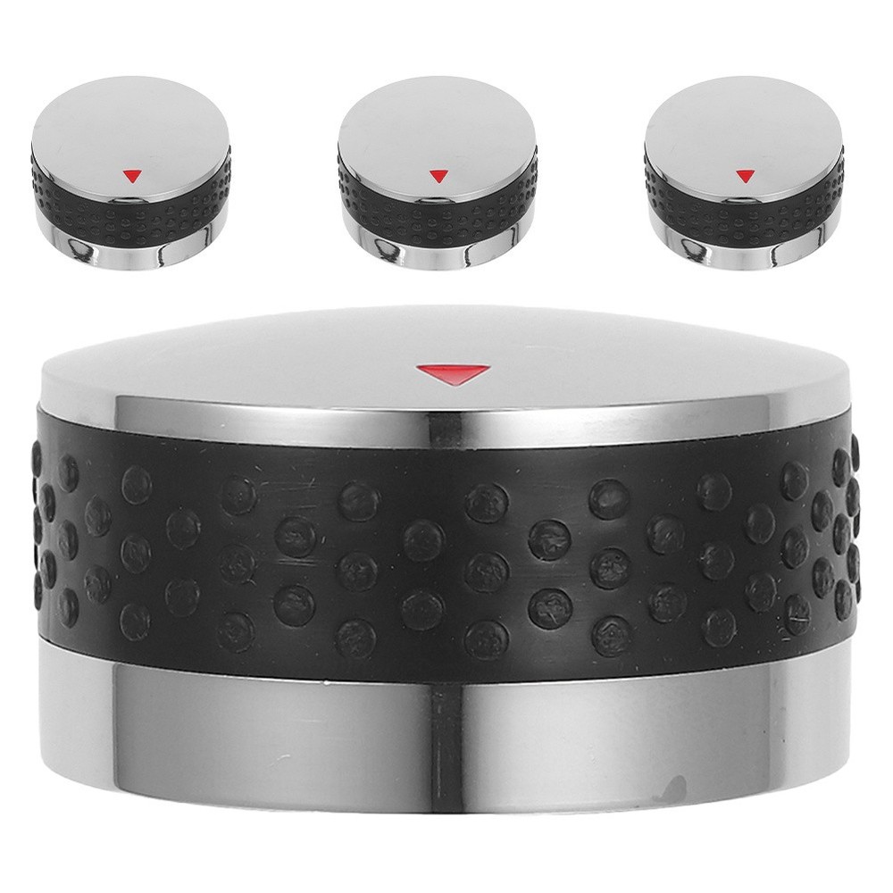 1 Set Gas Stove Knobs Replacement Parts – Metal Kitchen Range Gas Knobs Oven