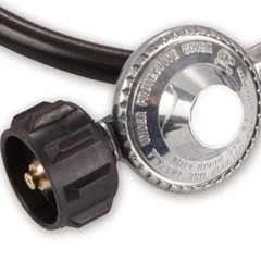 4 Feet Regulator and Hose for Propane Gas Grills Heaters and Camping Stoves